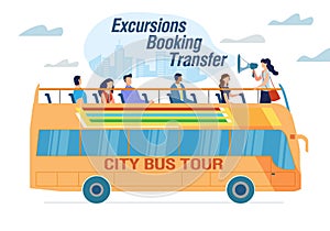 City Bus Tour, Excursion Booking Transfer Advert