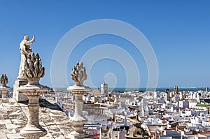 City of Cadiz, Andalusia, Spain.