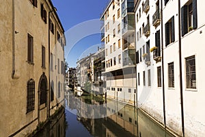 The city canal San Massimo. Padua