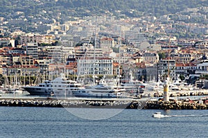 The city of Cannes, France