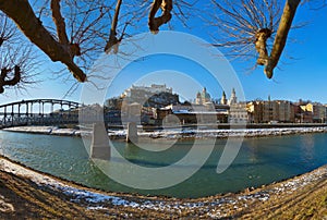 City and castle Hohensalzburg - Salzburg Austria