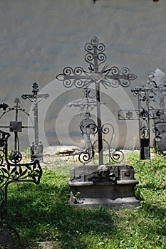 City Castle or Old Castle - Cemetery inside the castle.