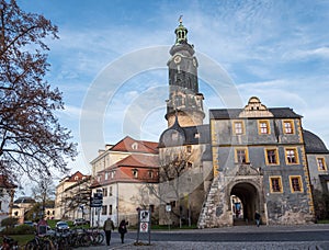 City castle of Weimar in east germany