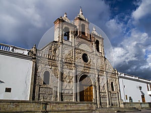 City Cathedral of Riobamba Ecuador photo