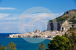 City of Cefalu, Sicily, Italy