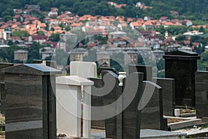 City and cemetery