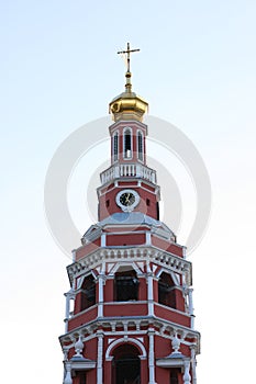 City center. Rozhdestvenskaya street. Church of the Nativity of the Blessed Virgin Mary. Stroganov Church.