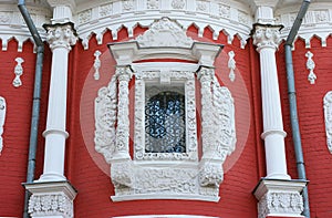 City center. Rozhdestvenskaya street. Church of the Nativity of the Blessed Virgin Mary. Stroganov Church.