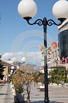City center of Shkoder, Albania