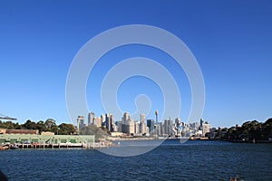 City Center Skyline of Sydney, Australia