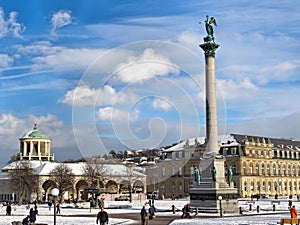 City center of Stuttgart