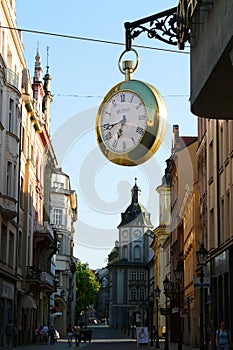City centre of PlzeÅˆ (or Pilsen), Czech Republic (EU)
