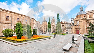 City centre of Salamanca, Castilla y Leon, Spain photo