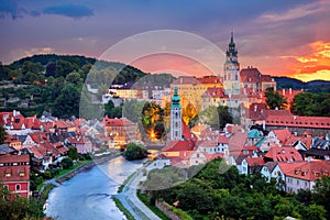 City of Cesky Krumlov.