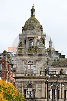 City Chambers in George Square, Glasgow, Scotland