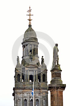 City Chambers in George Square, Glasgow, Scotland