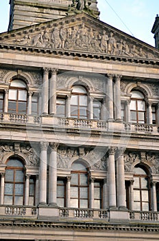 City Chambers in George Square, Glasgow, Scotland