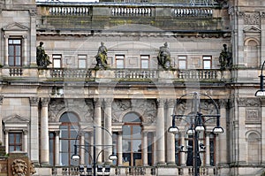 City Chambers in George Square, Glasgow, Scotland