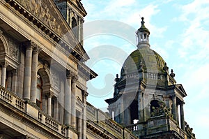 City Chambers in George Square, Glasgow, Scotland