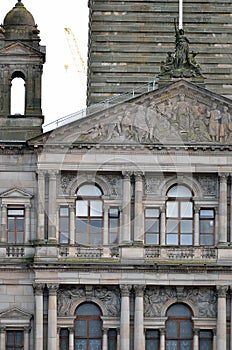 City Chambers in George Square, Glasgow, Scotland