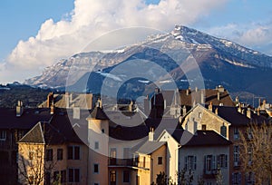 City of Chambery in Savoy, France