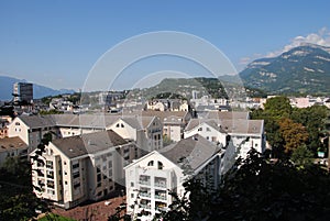 City of Chambery, in Savoy, France