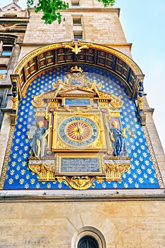 City Clock (La Conciergerie Horloge )which are located on the b