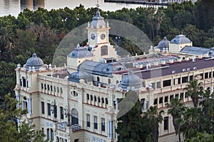 City Council building in Malaga