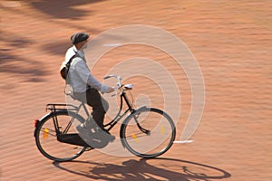 City cyclist