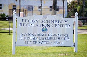 Peggy Schnebly Recreation Center, Daytona Beach Florida