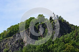 City of Decin, Pastyrska stena, Czech republic