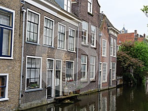 The city of delft in the netherlands