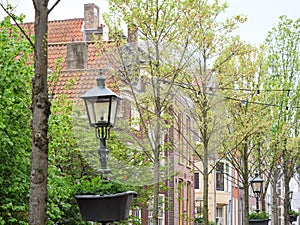 The city of delft in the netherlands