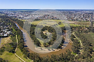 The city of Dubbo.