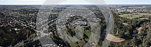 The city of Dubbo on the Macquarie River. photo