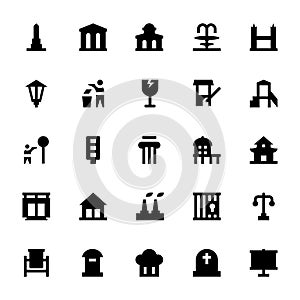 City Elements Vector Icons 9