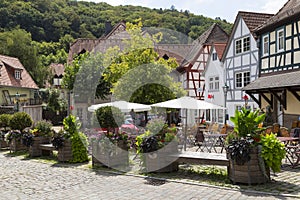 City Eppstein. Old town. Germany