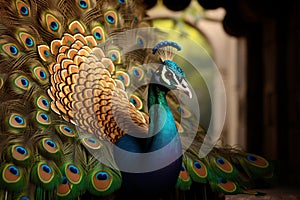 City feathers Majestic peacock brings exotic beauty to urban landscapes