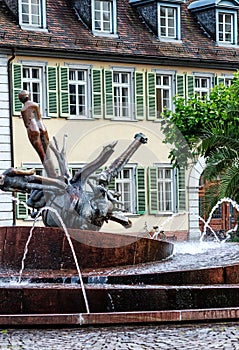 City Fountain in Heidelberg, Germany