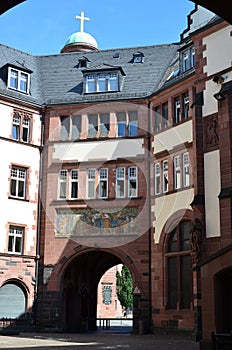 The city of Frankfurt, Germany