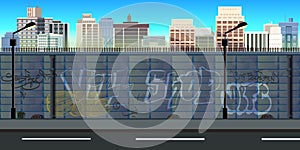 City game background