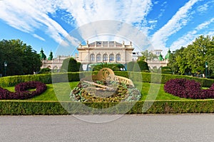 City garden in Vienna, Austria