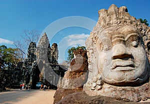 City gate of Angkor Thom