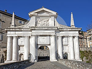City gate, Bergamo (Porta San Giacomo)