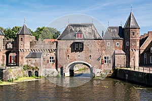 City gate Koppelpoort in Amersfoort, Netherlands