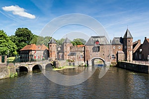 City gate Koppelpoort in Amersfoort, Netherlands