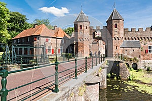 City gate Koppelpoort in Amersfoort, Netherlands