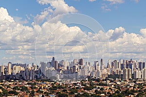 City of Goiania seen from Morro do AlÃ©m. photo