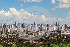 City of Goiania seen from Morro do AlÃ©m. photo