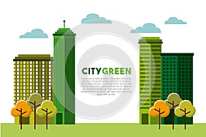 city green ecology cityscape